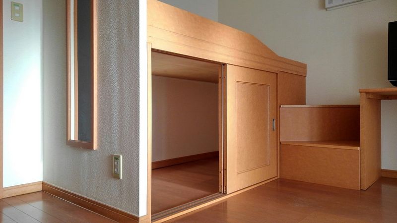 レオパレスペイサージュ 寝室