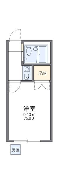 レオパレス亀有第３ 間取り図