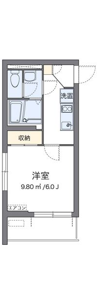 クレイノ錦 間取り図