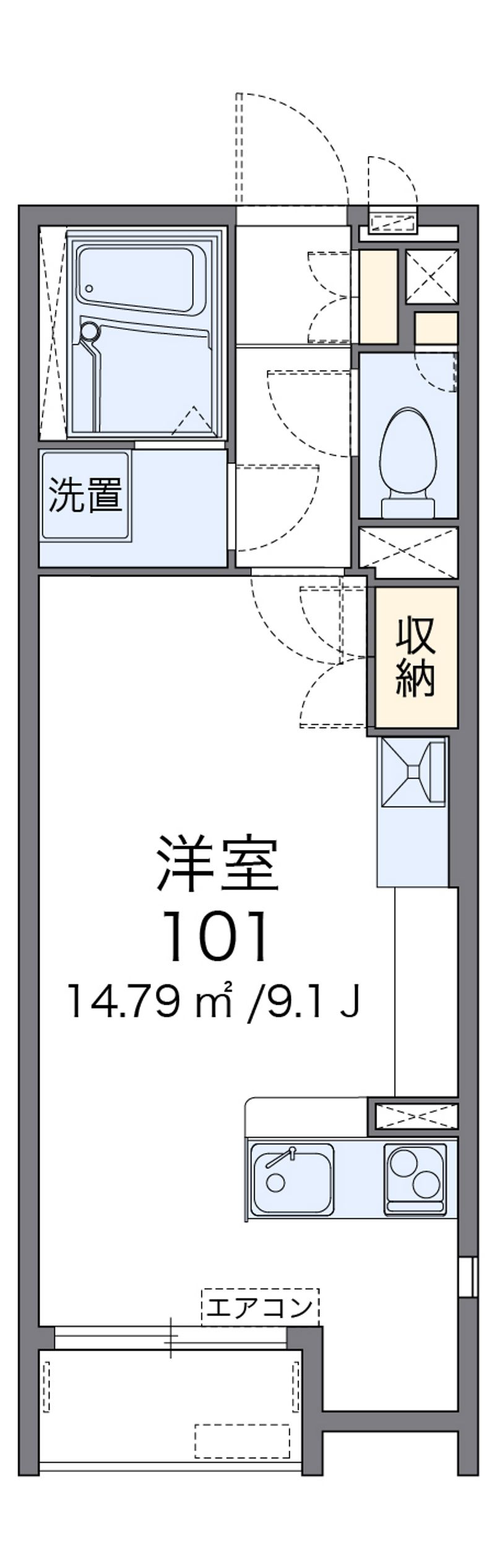 レオネクスト原 間取図