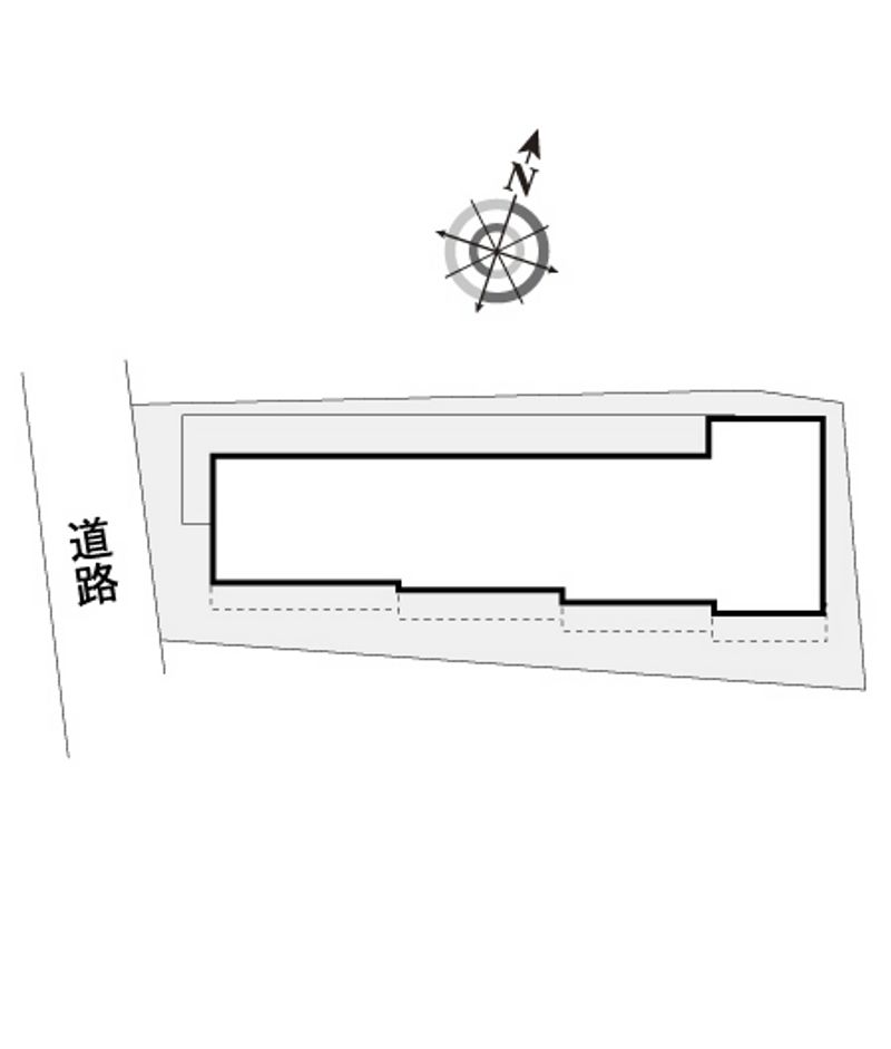 レオパレス大宮第１９ 配置図