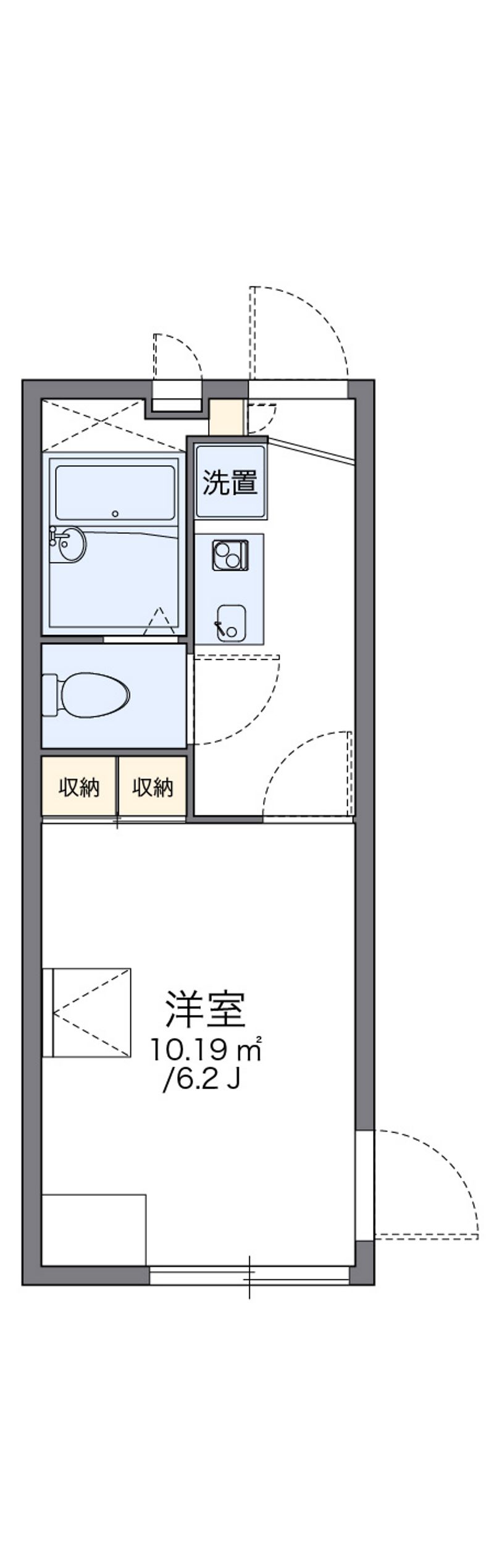 レオパレスＫＫ 間取図