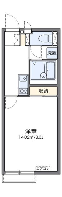 レオネクスト太田上町茶園 間取り図