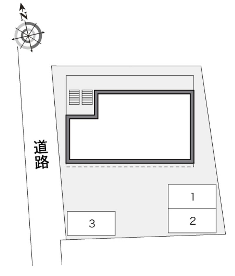 レオパレスてぃーだ 駐車場