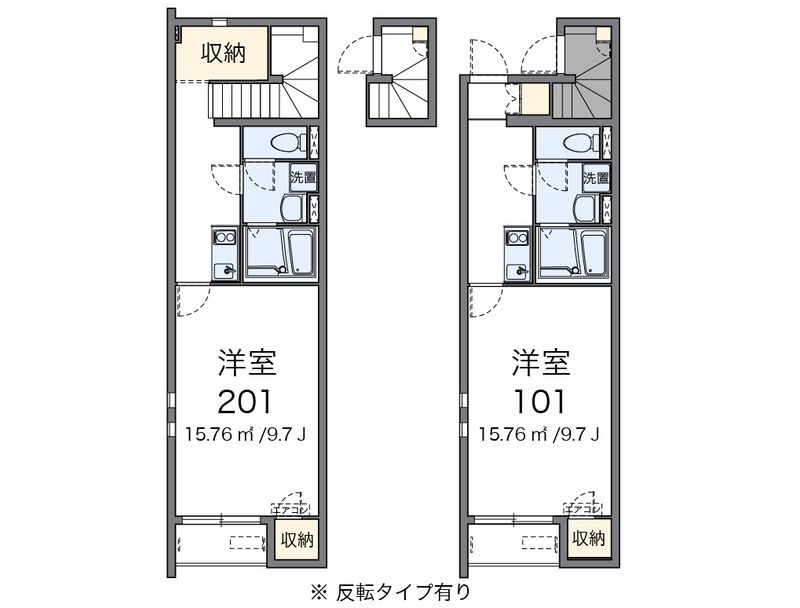 クレイノバーム 間取図