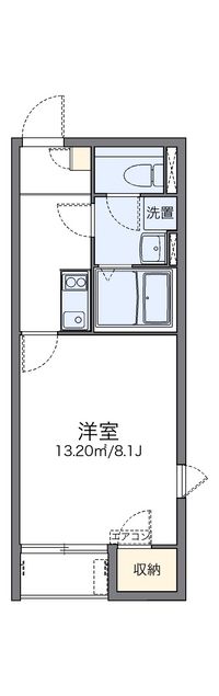 レオネクストクレマチスＤ 間取り図