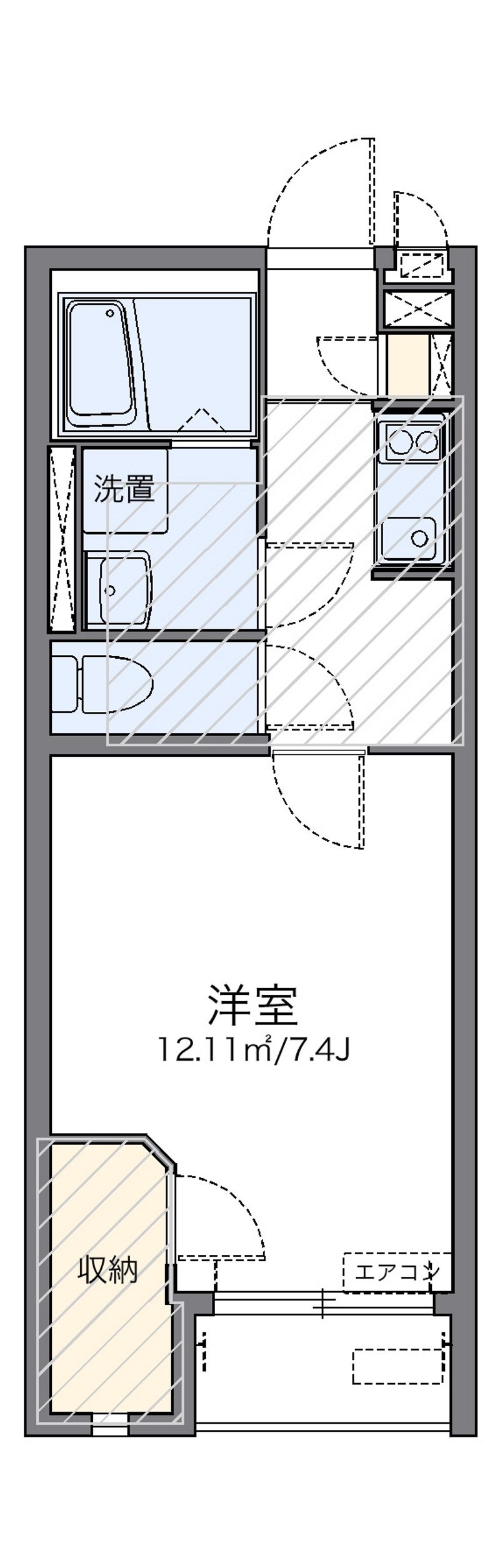 レオネクスト台町 間取図