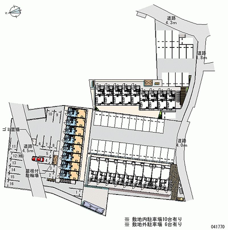 41770 bãi đậu xe hàng tháng