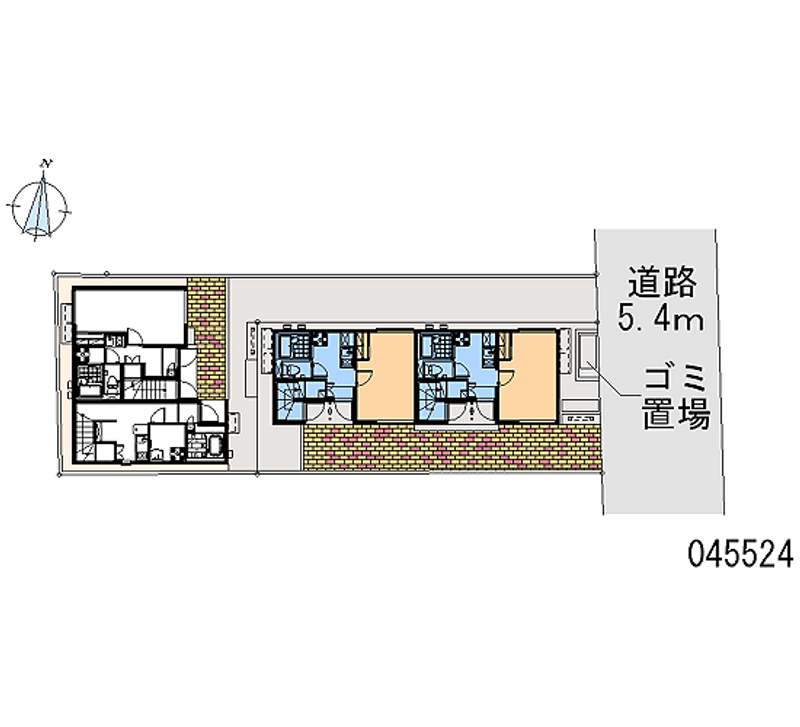 レオネクストダイヤキッズ　Ａ 区画図