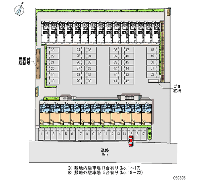 39395 bãi đậu xe hàng tháng