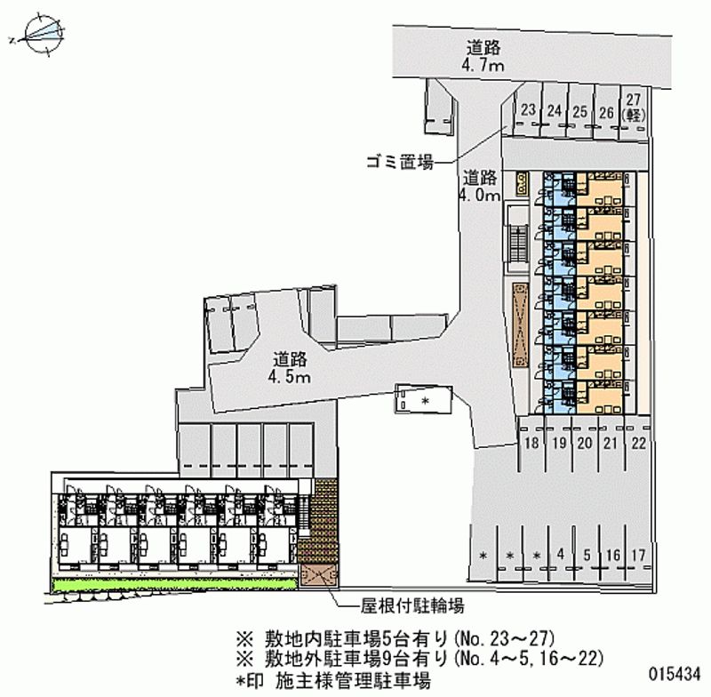 15434月租停车场