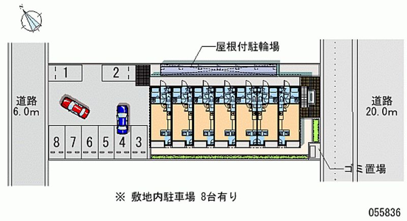 55836月租停車場