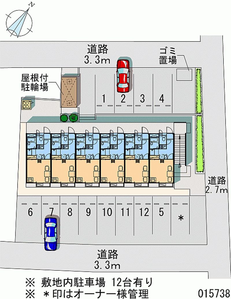 レオパレスＭＡＩ 月極駐車場