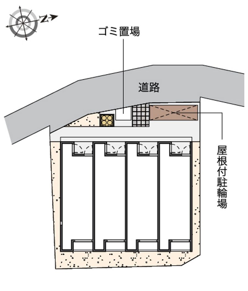 レオネクストイーグルコート五輪 配置図