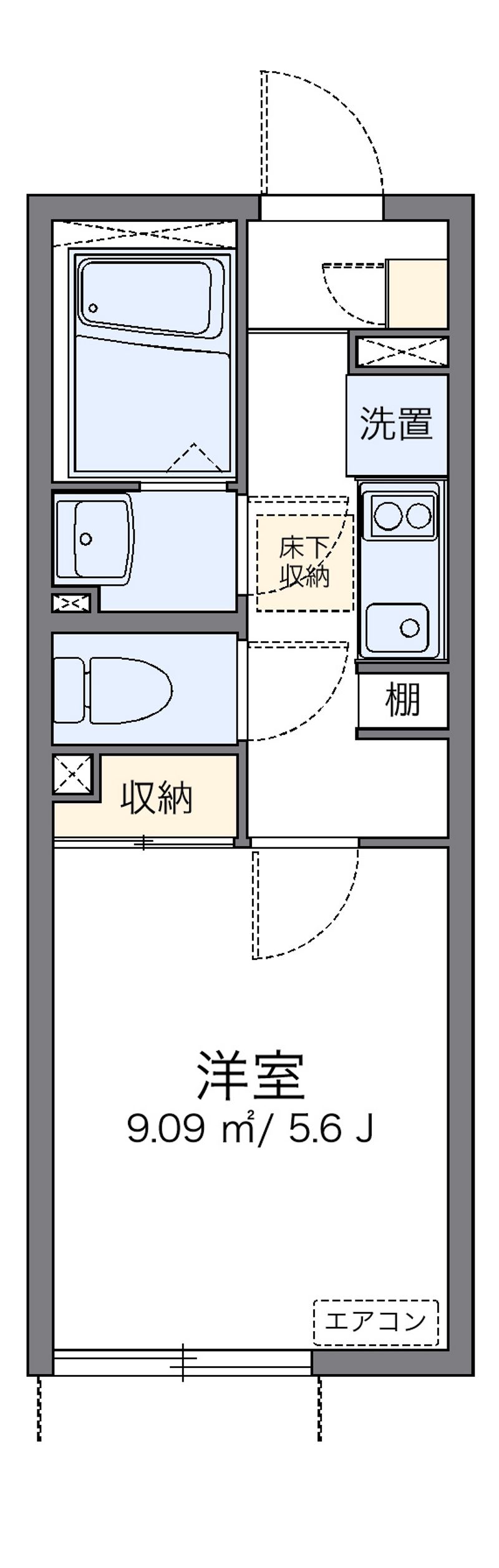 レオネクストＵＢＵＫＡＴＡ 間取り