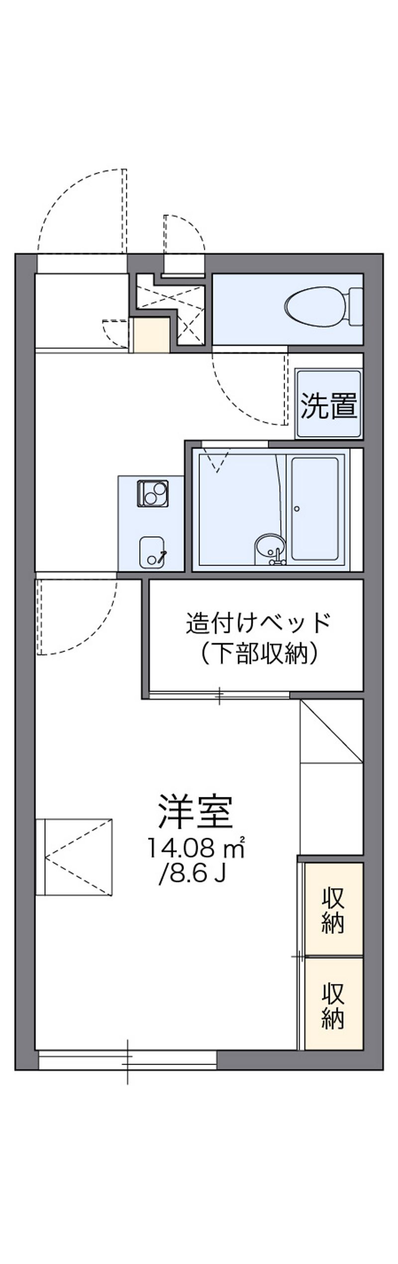 レオパレスＴＡＫＥＯ 間取り