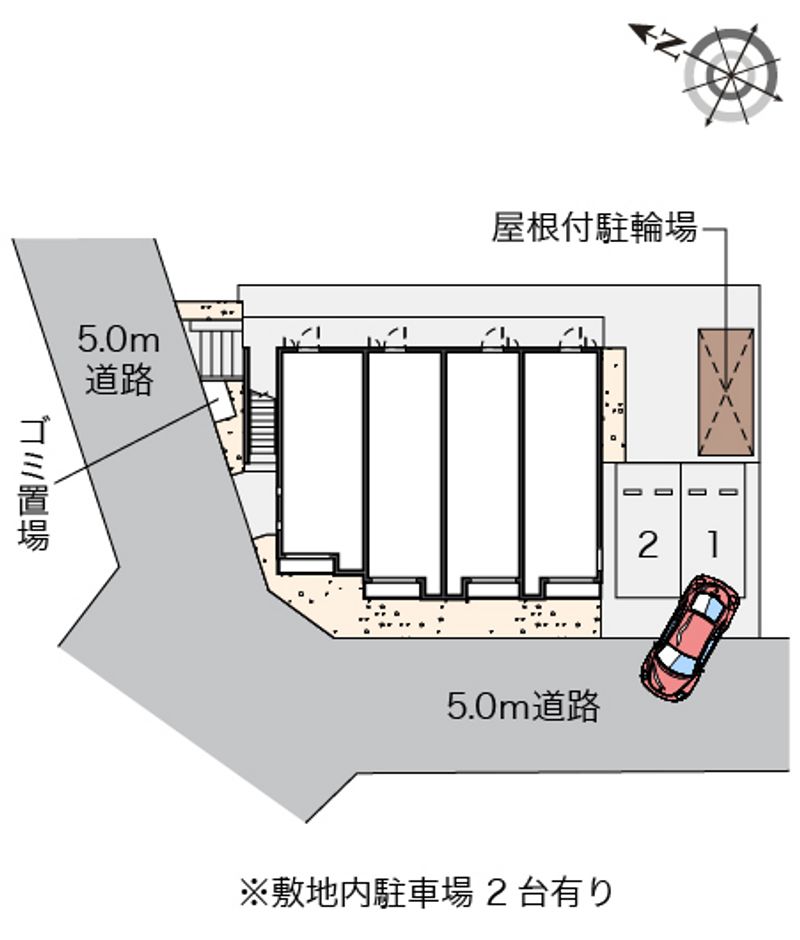 ミランダ桃 駐車場