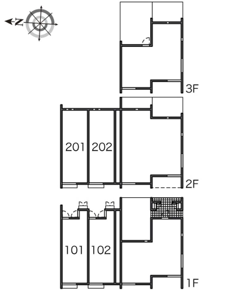 レオネクストライムⅠ 間取配置図