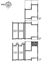 レオネクストライムⅠ 間取配置図