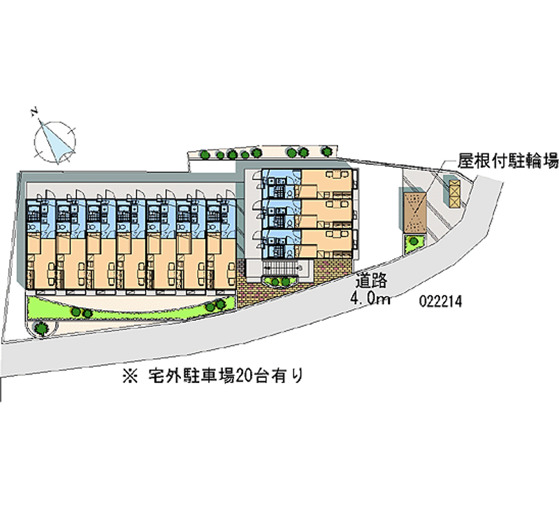 22214月租停車場