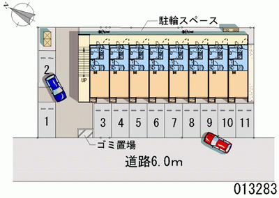 13283 Monthly parking lot