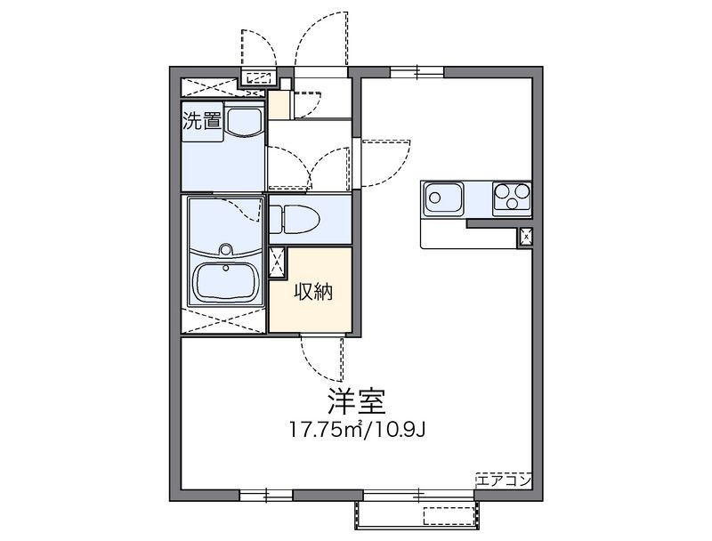 レオネクストエスペランサⅡ 間取図
