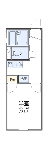 レオパレスｌｅｃｈｏｃｏｌａｔ 間取り図