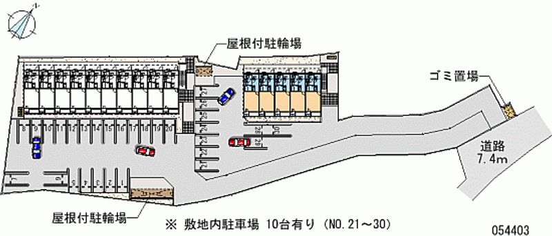 54403 Monthly parking lot