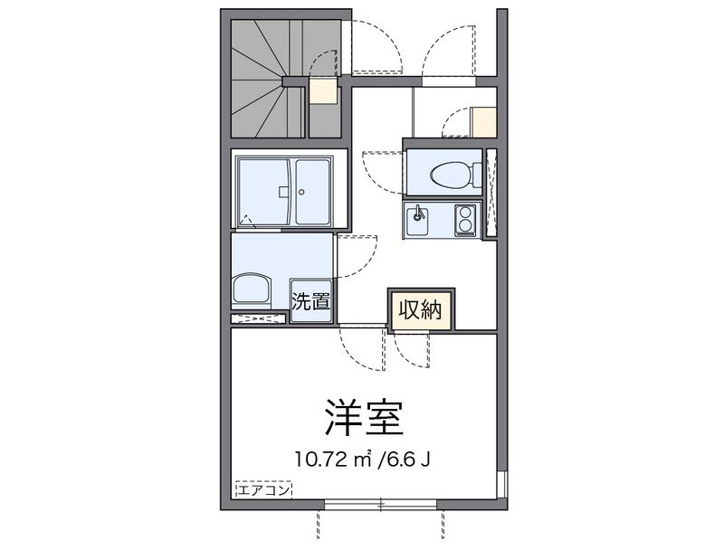 クレイノレスポワール 間取図