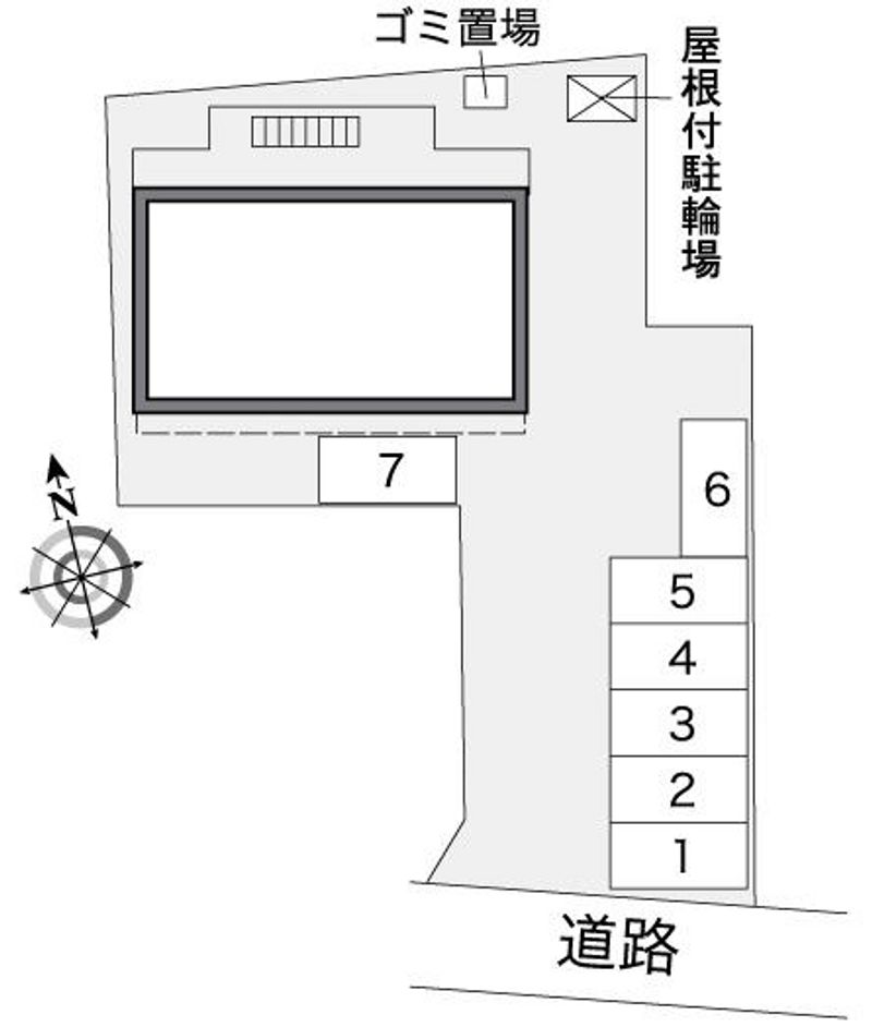 レオパレス高宮 配置図