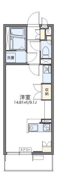 レオネクスト江原 間取り図