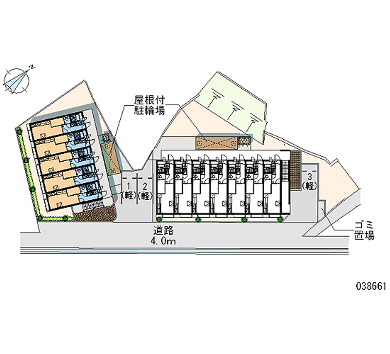 レオパレスもみじⅡ 共用部分