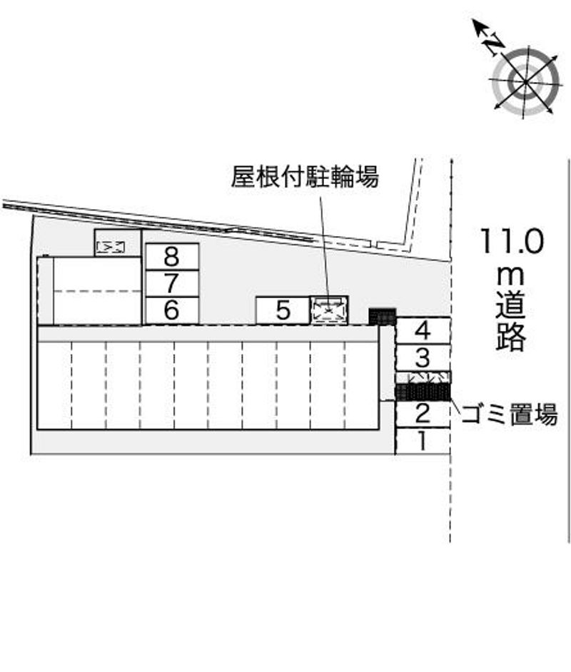 レオネクストルミナス東札幌 配置図