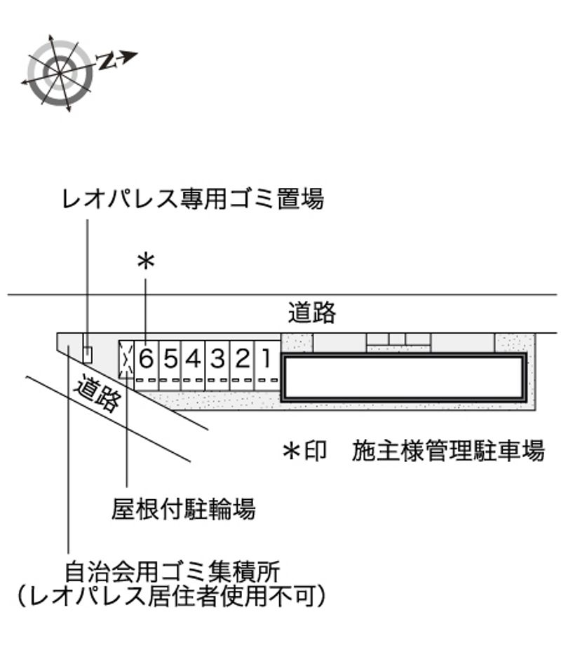 レオネクストＧｒａｃｅ 配置図