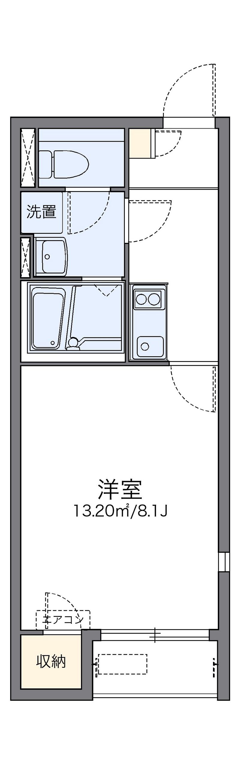 レオネクストグレイセス 間取図