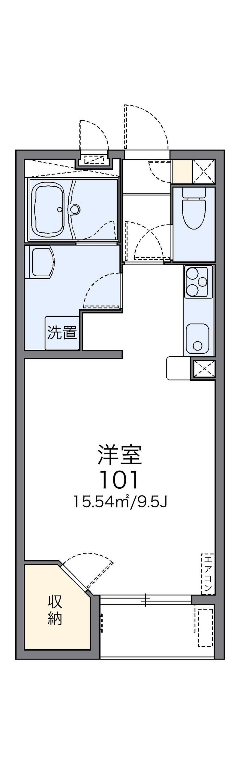 レオネクスト春 間取図