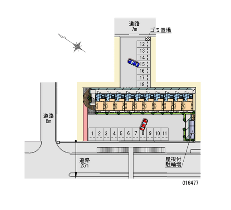 16477月租停車場