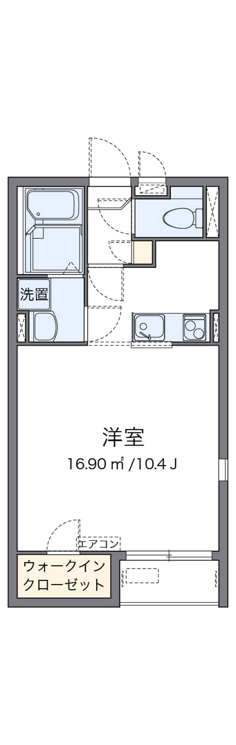 レオネクストＥＡＳＴⅡ 間取図
