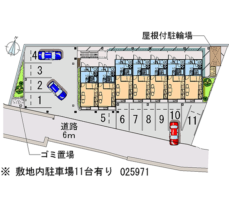 レオパレスＷＩＬＬ 月極駐車場