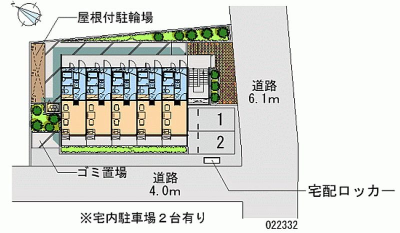 レオパレスＢＭ 区画図