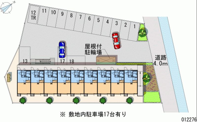 レオパレスＦＯＲＴＬＥＥ 月極駐車場