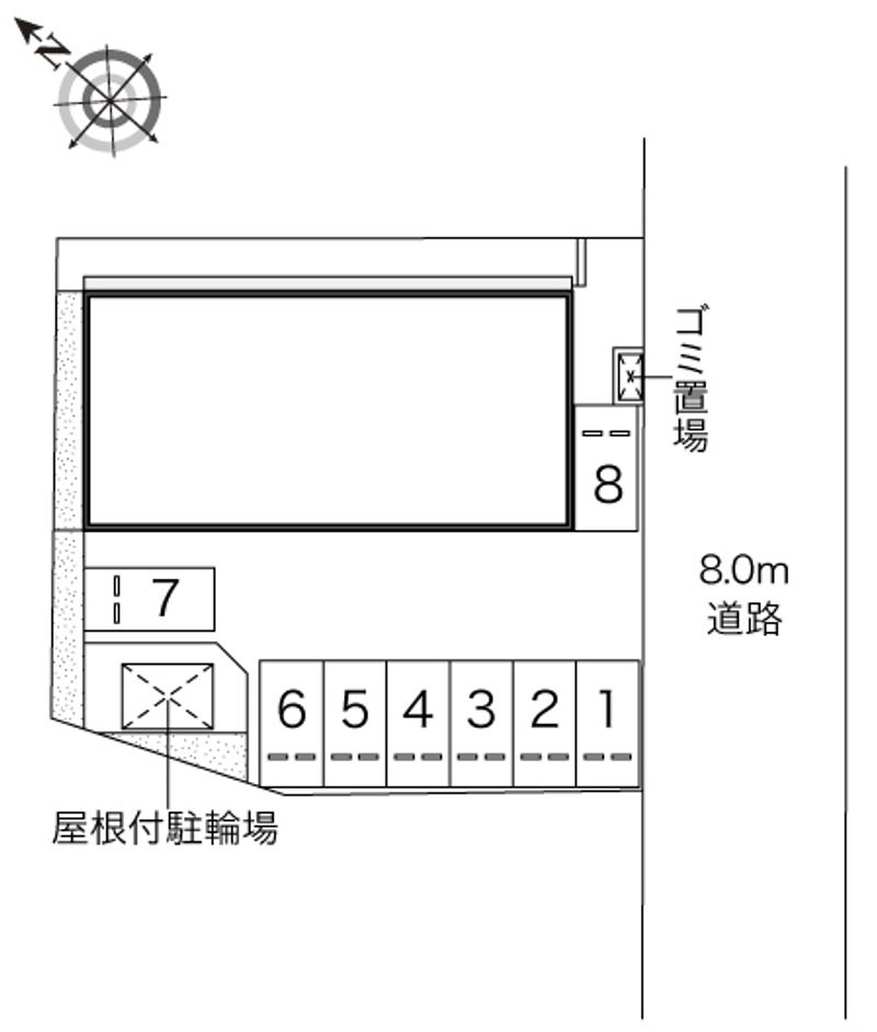 レオネクストエスポワール中沢 配置図