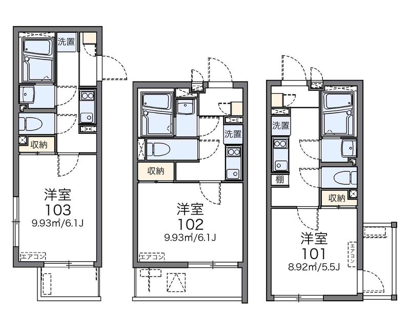 レオネクストＥＴ大森 間取図