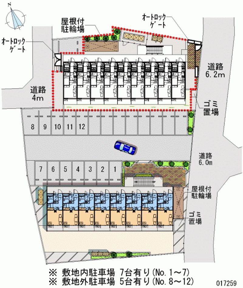 17259月租停车场