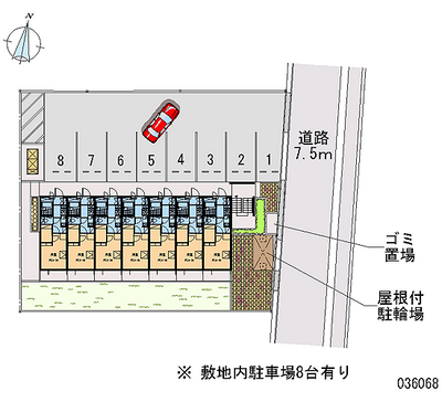 36068 Monthly parking lot