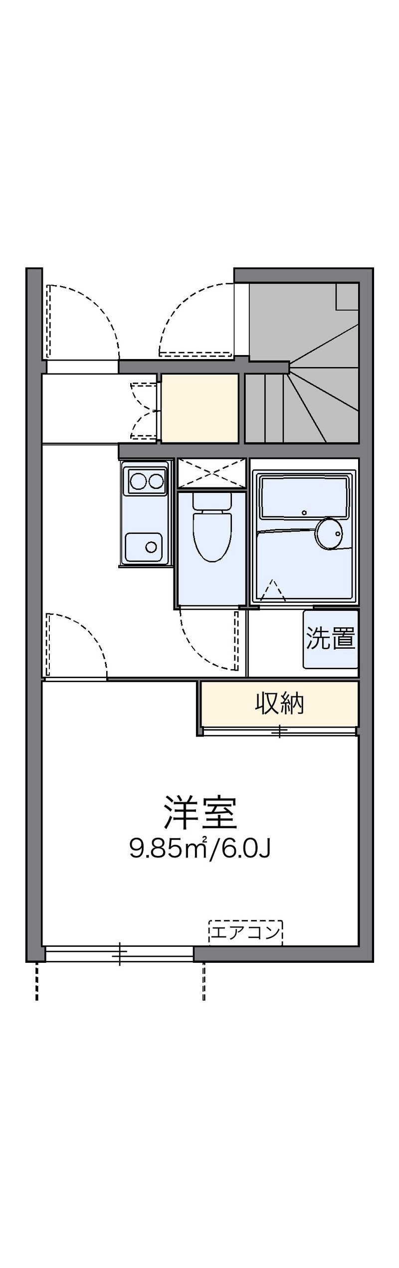 レオネクストミニエール 間取図