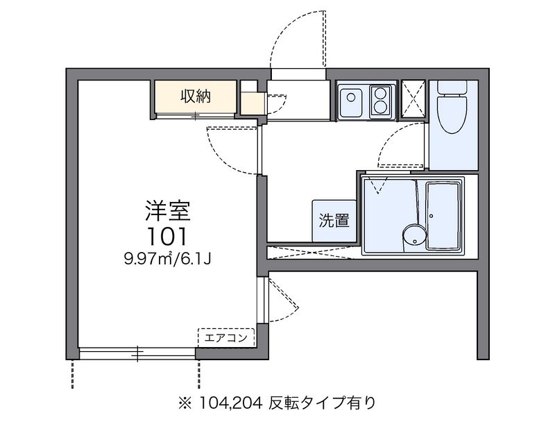 レオネクスト湘南なかぜ 間取図