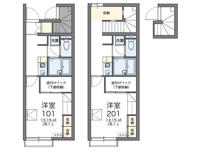 レオパレス成出ハイツ 間取図