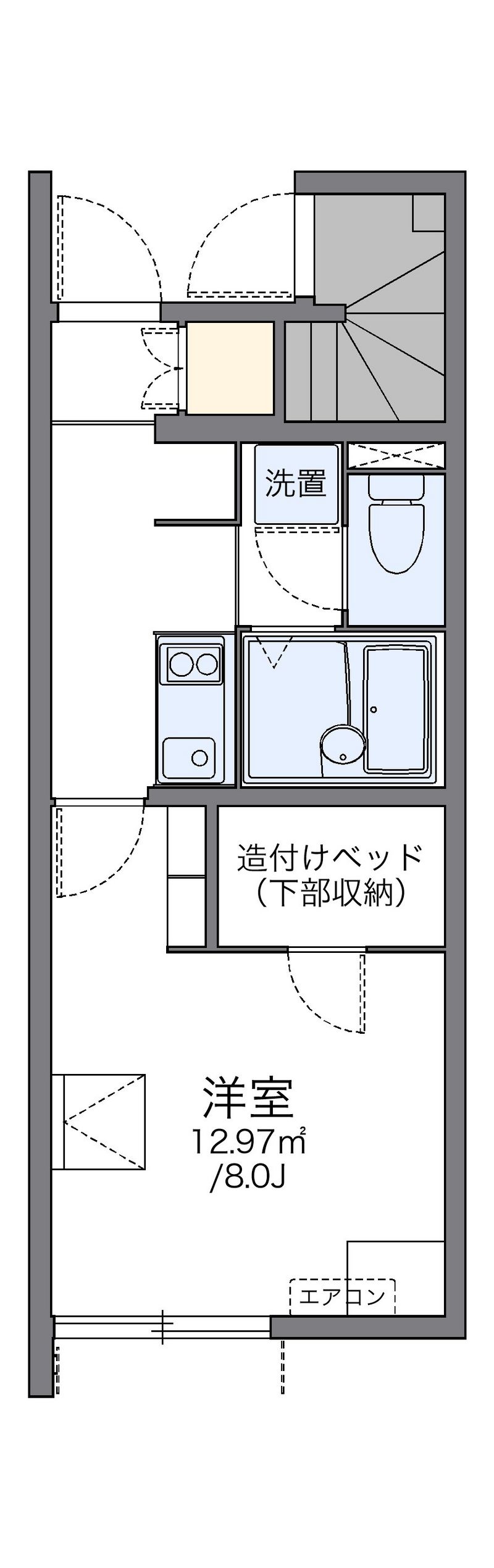 レオネクストメゾン　ソレーユ 間取図