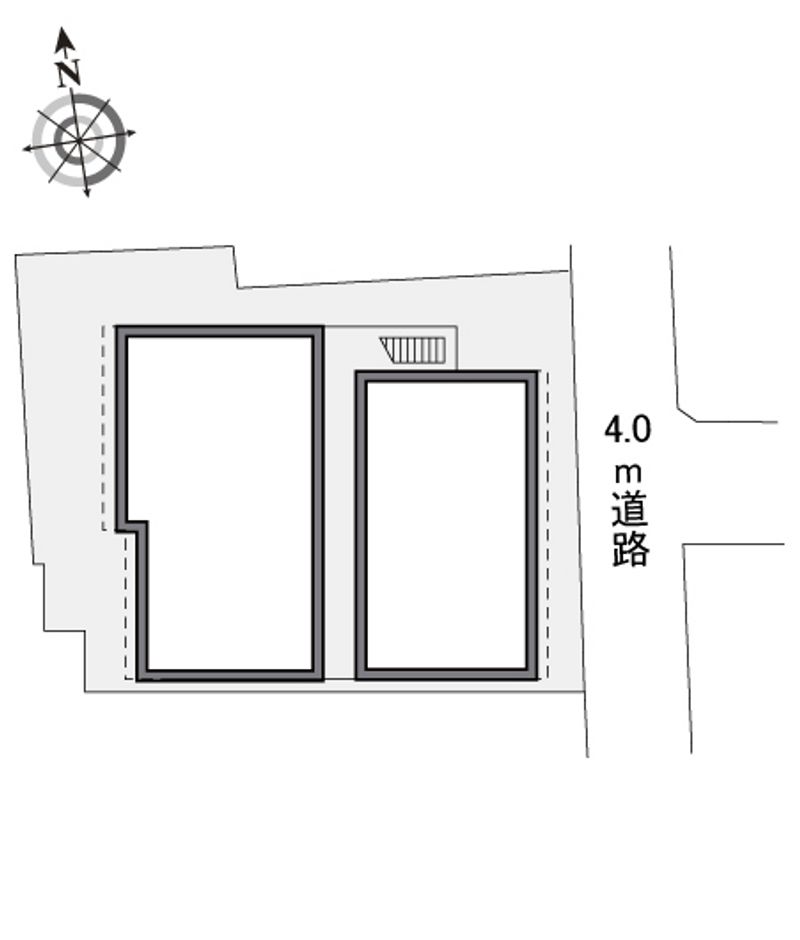 レオパレスひかり 配置図